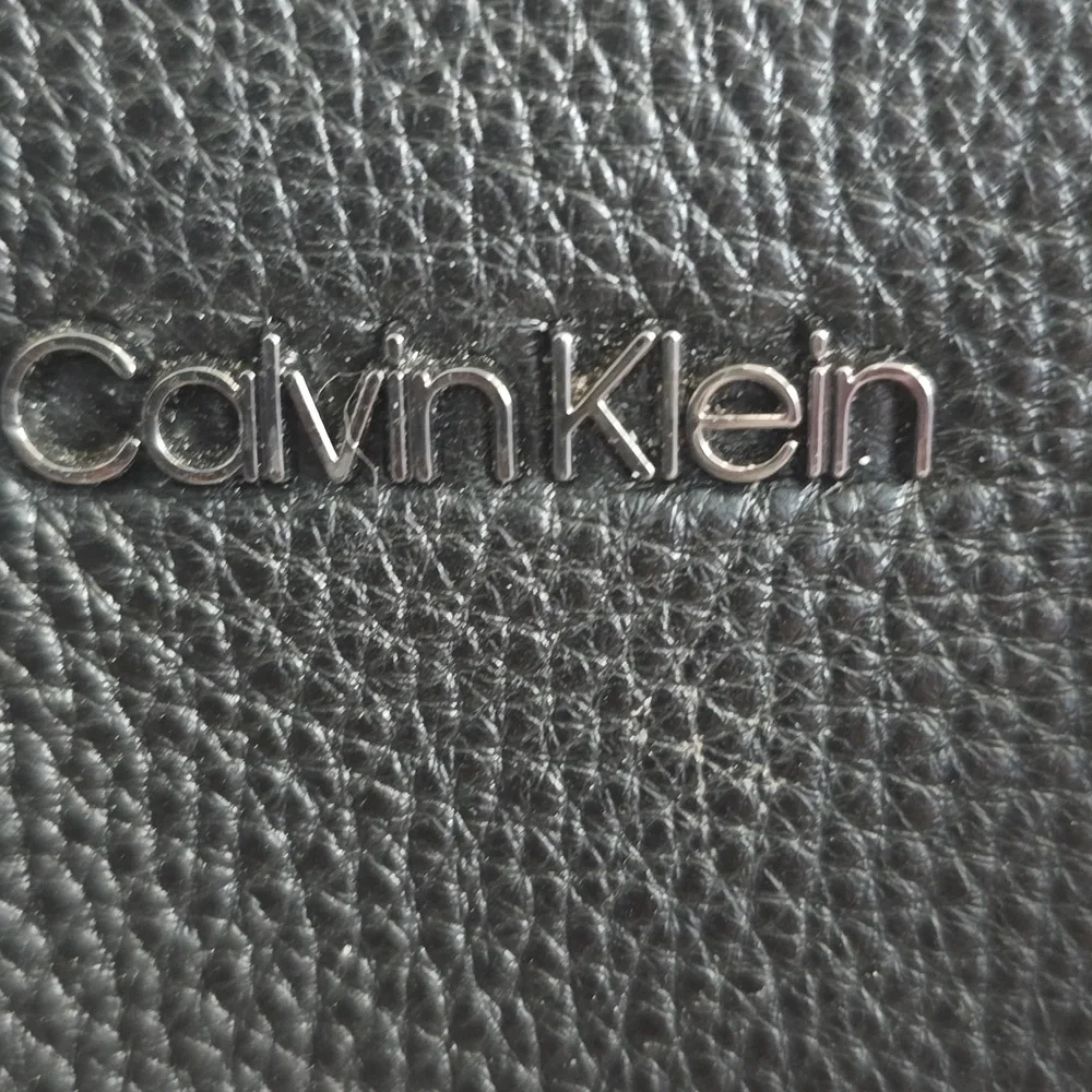 Calvin Klein Embroidered Satchel Crossbody Bag - Picture 2 of 10